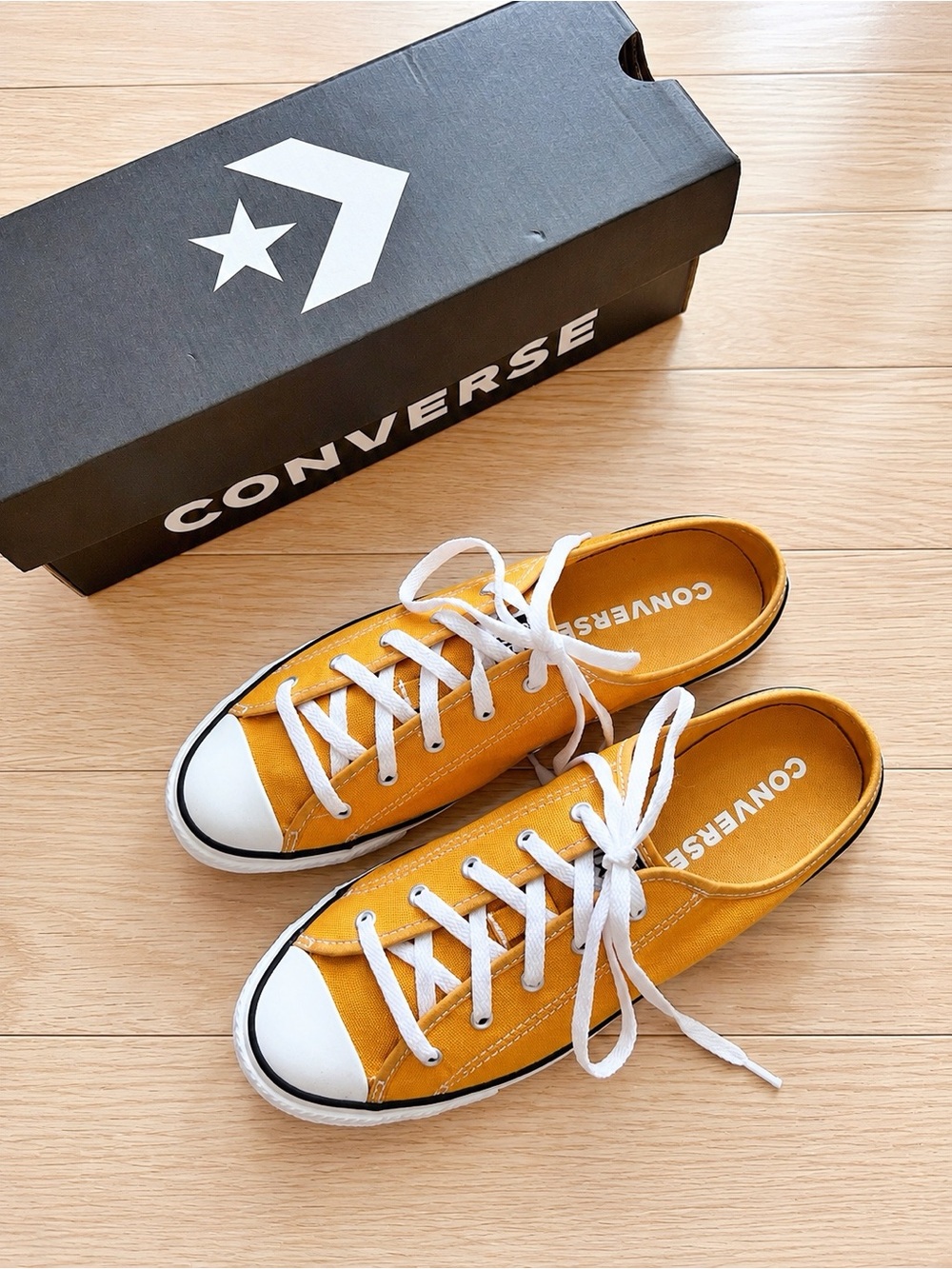 Converse Chuck Taylor All Star Mule Yellow Women’s 8 New w/ Box